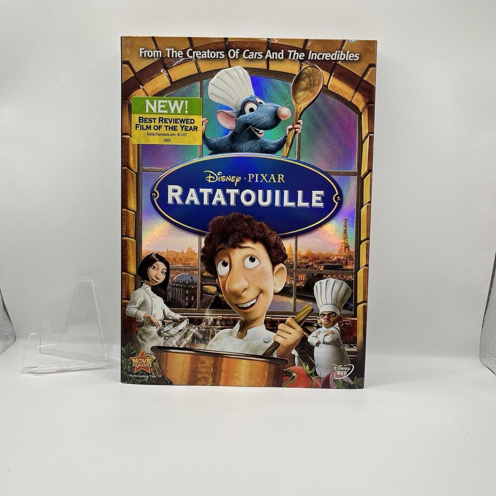 Disney Pixar Ratatouille Dvd Movie Cd￼